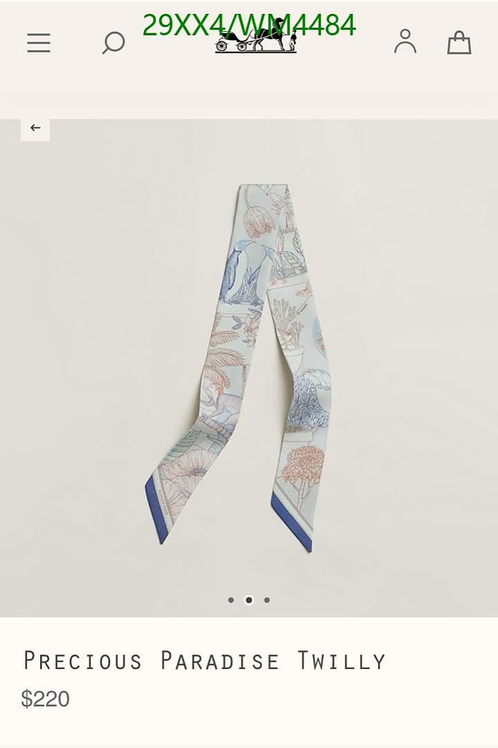 Hermes-Scarf Code: WM4484 $: 29USD