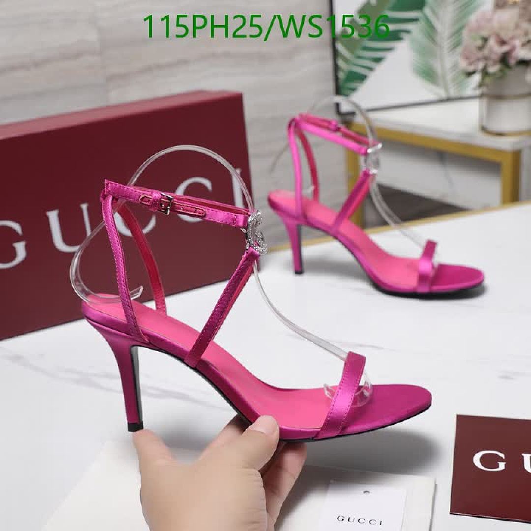 Gucci-Women Shoes Code: WS1536 $: 115USD