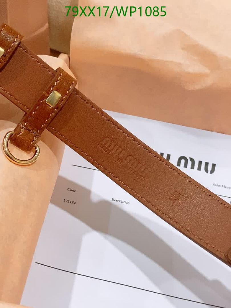 MIU MIU-Belts Code: WP1085 $: 79USD