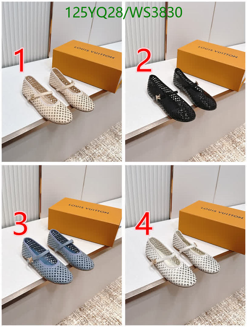 LV-Women Shoes Code: WS3830 $: 125USD