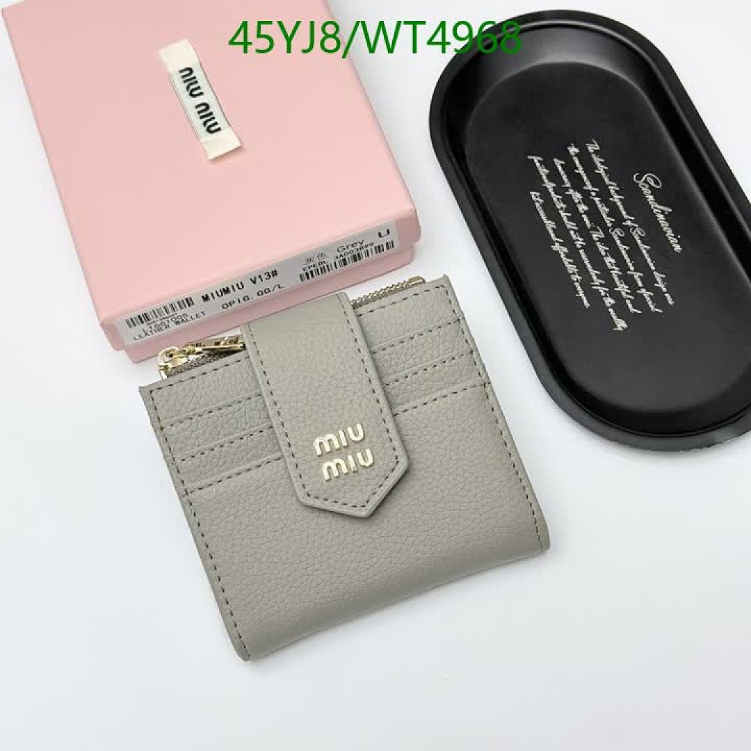 Miu Miu-Wallet-4A Quality Code: WT4968 $: 45USD