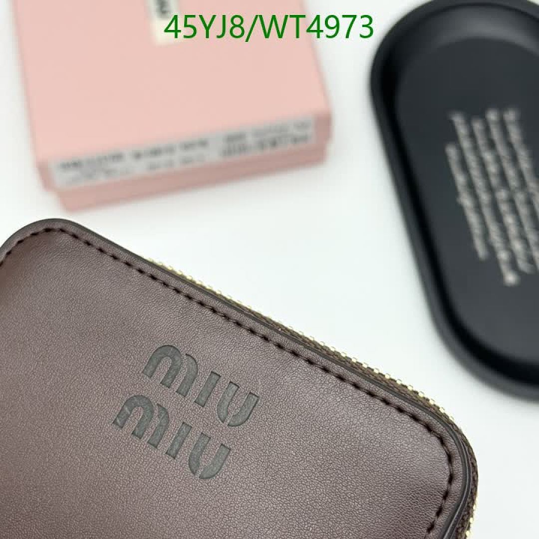 Miu Miu-Wallet-4A Quality Code: WT4973 $: 45USD
