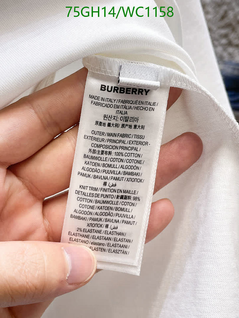 Burberry-Clothing Code: WC1158 $: 75USD