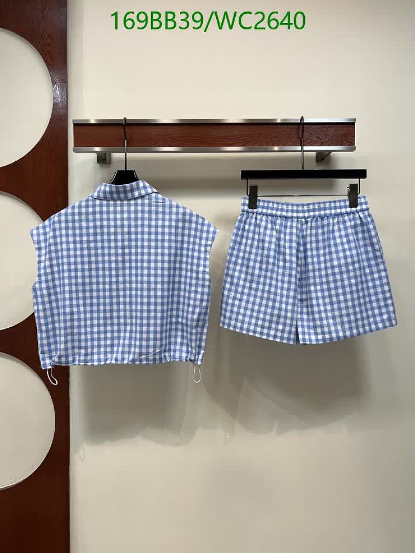 Prada-Clothing Code: WC2640 $: 169USD