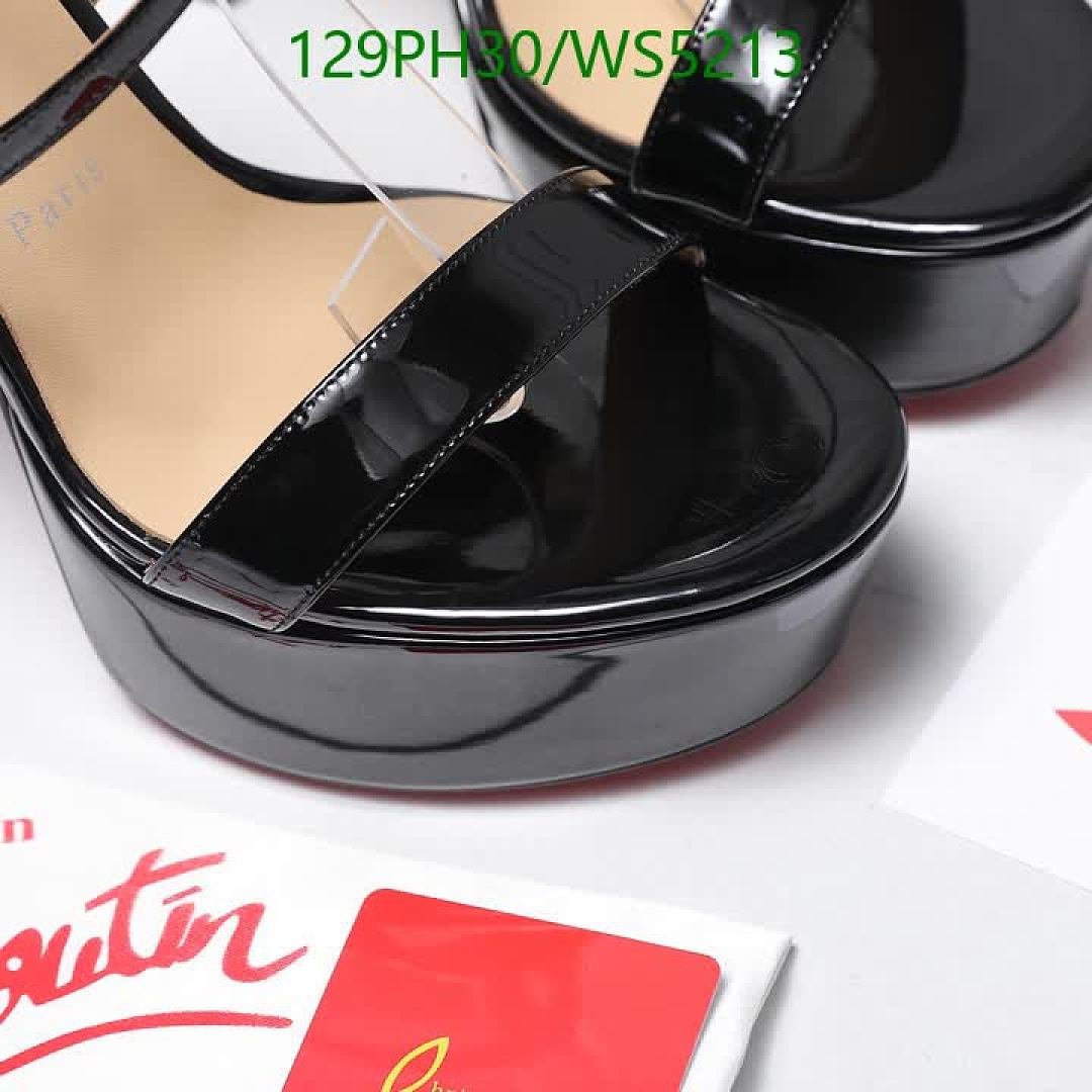 Christian Louboutin-Women Shoes Code: WS5213 $: 129USD