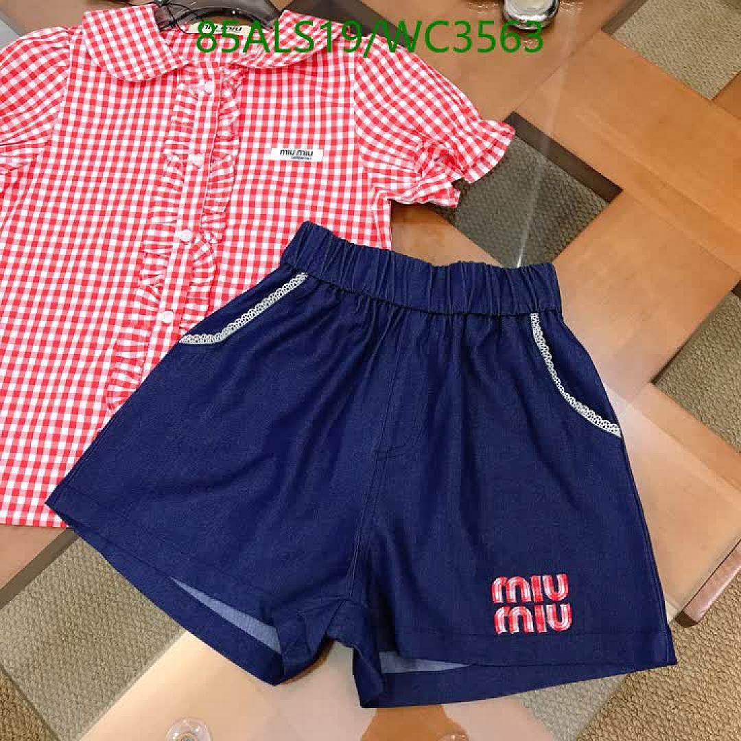 MIUMIU-Kids Clothing Code: WC3563 $: 85USD