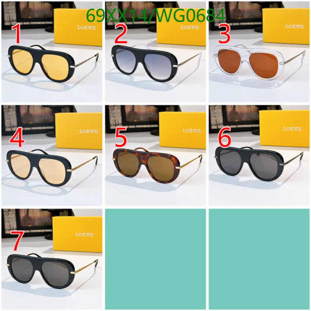 Loewe-Glasses Code: WG0684 $: 69USD