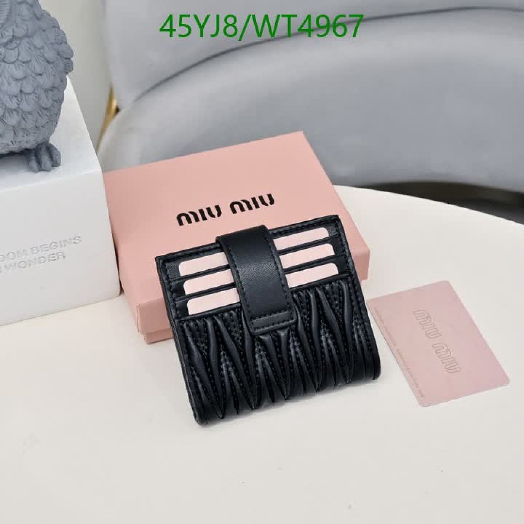 Miu Miu-Wallet-4A Quality Code: WT4967 $: 45USD