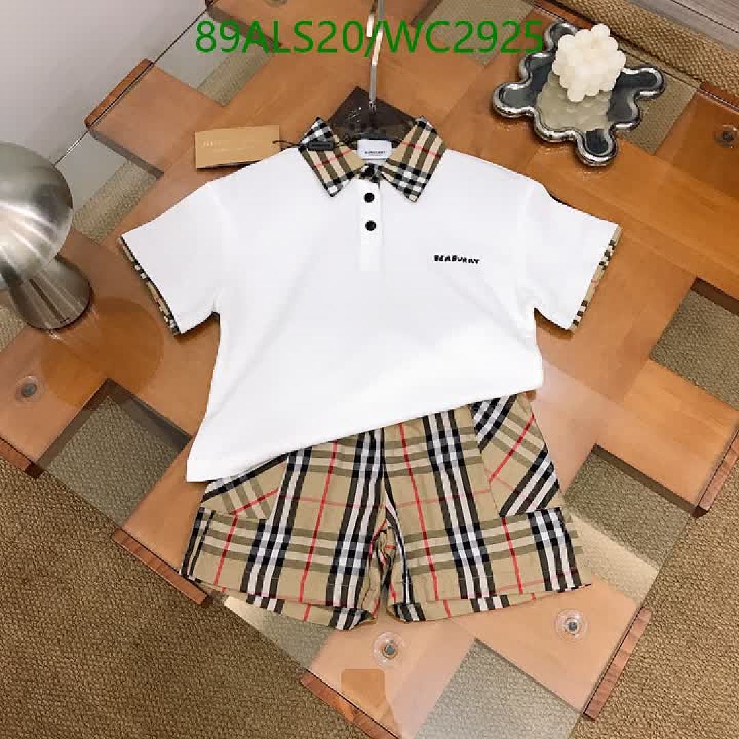 Burberry-Kids Clothing Code: WC2925 $: 89USD