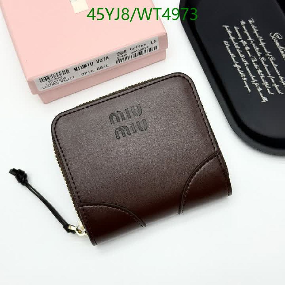 Miu Miu-Wallet-4A Quality Code: WT4973 $: 45USD
