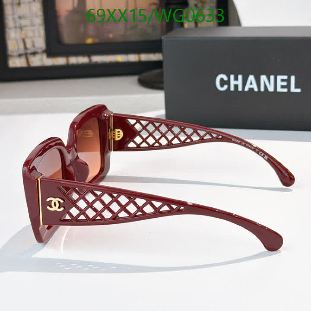 Chanel-Glasses Code: WG0633 $: 69USD