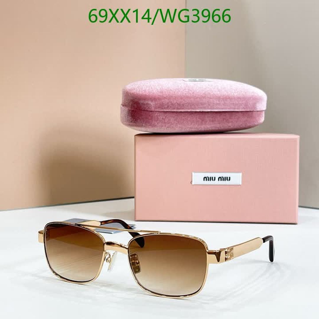 Miu Miu-Glasses Code: WG3966 $: 69USD