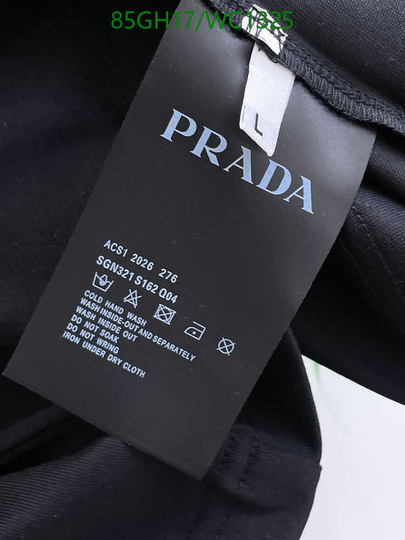 Prada-Clothing Code: WC1325 $: 85USD