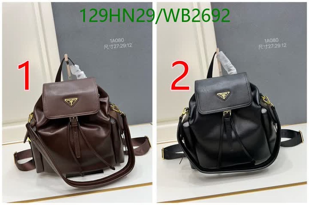 Prada-Bag-4A Quality Code: WB2692 $: 129USD