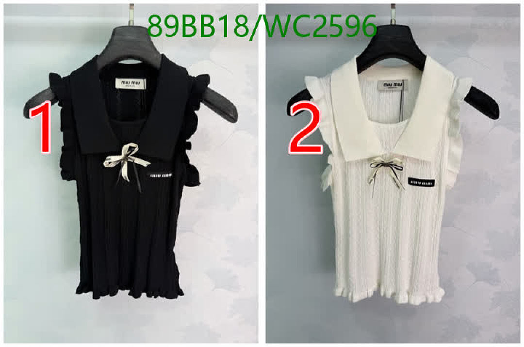 Miu Miu-Clothing Code: WC2596 $: 89USD