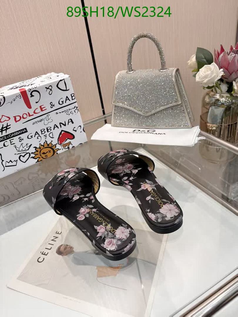 D&G-Women Shoes Code: WS2324 $: 89USD