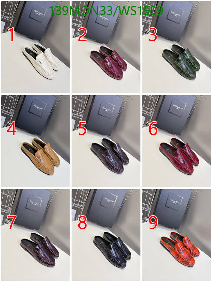 YSL-Women Shoes Code: WS1509 $: 139USD