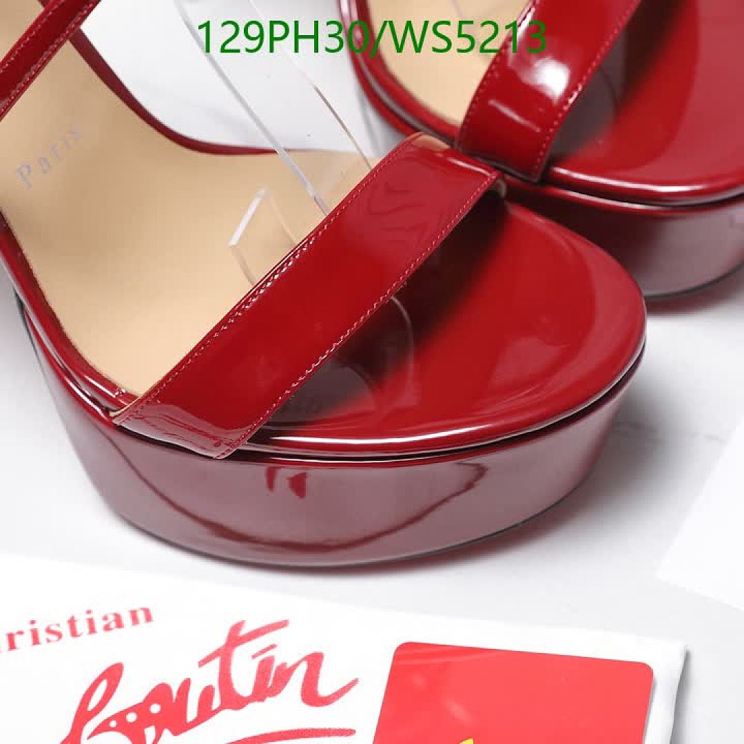 Christian Louboutin-Women Shoes Code: WS5213 $: 129USD