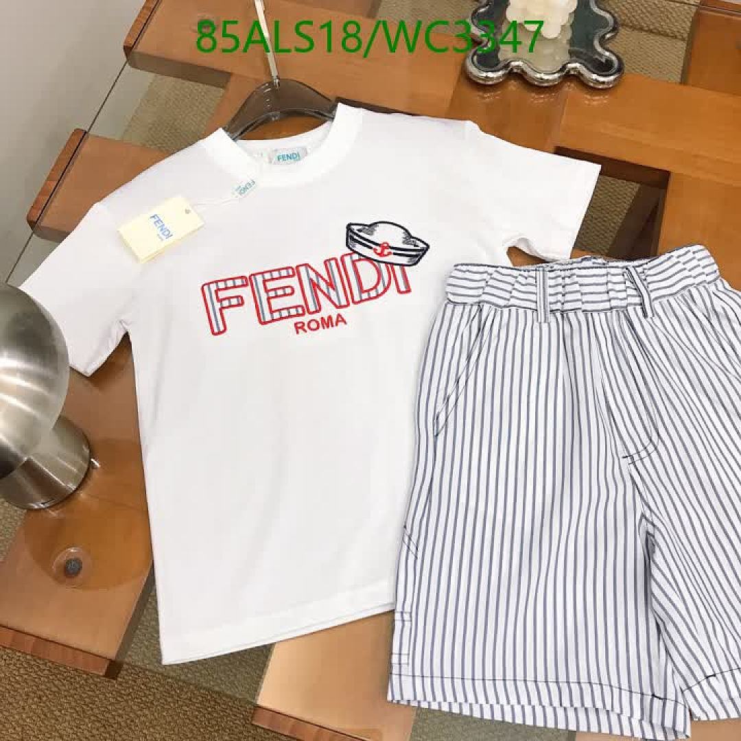 Fendi-Kids clothing Code: WC3347 $: 85USD
