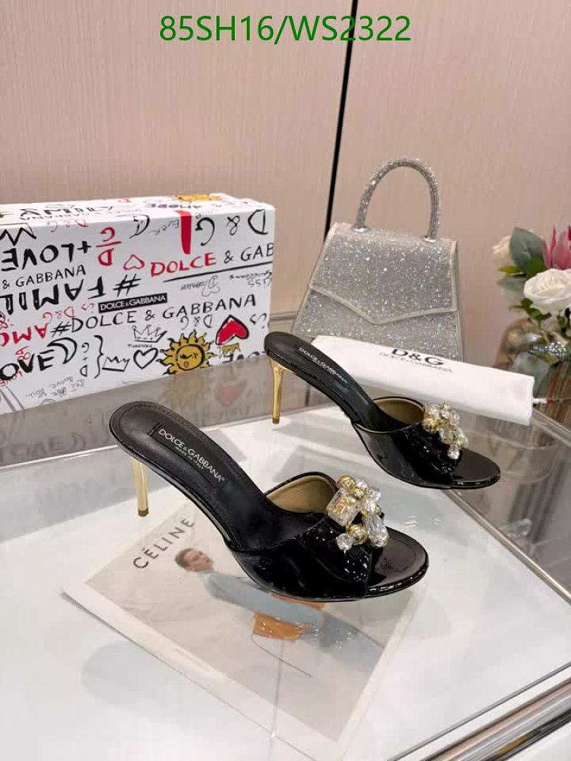 D&G-Women Shoes Code: WS2322 $: 85USD