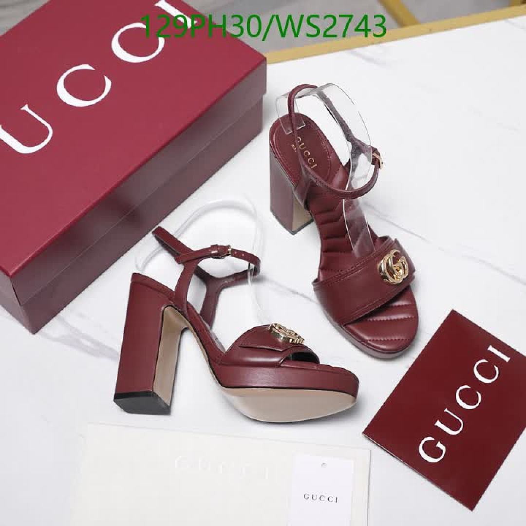 Gucci-Women Shoes Code: WS2743 $: 129USD