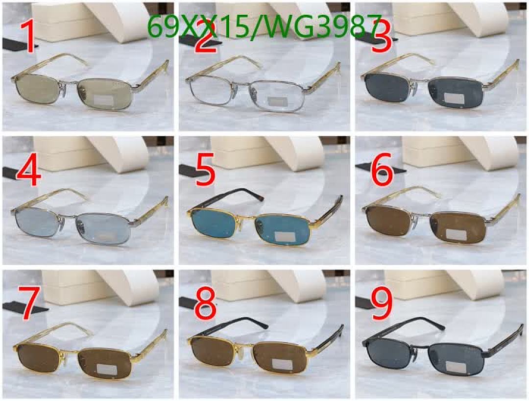 Prada-Glasses Code: WG3987 $: 69USD