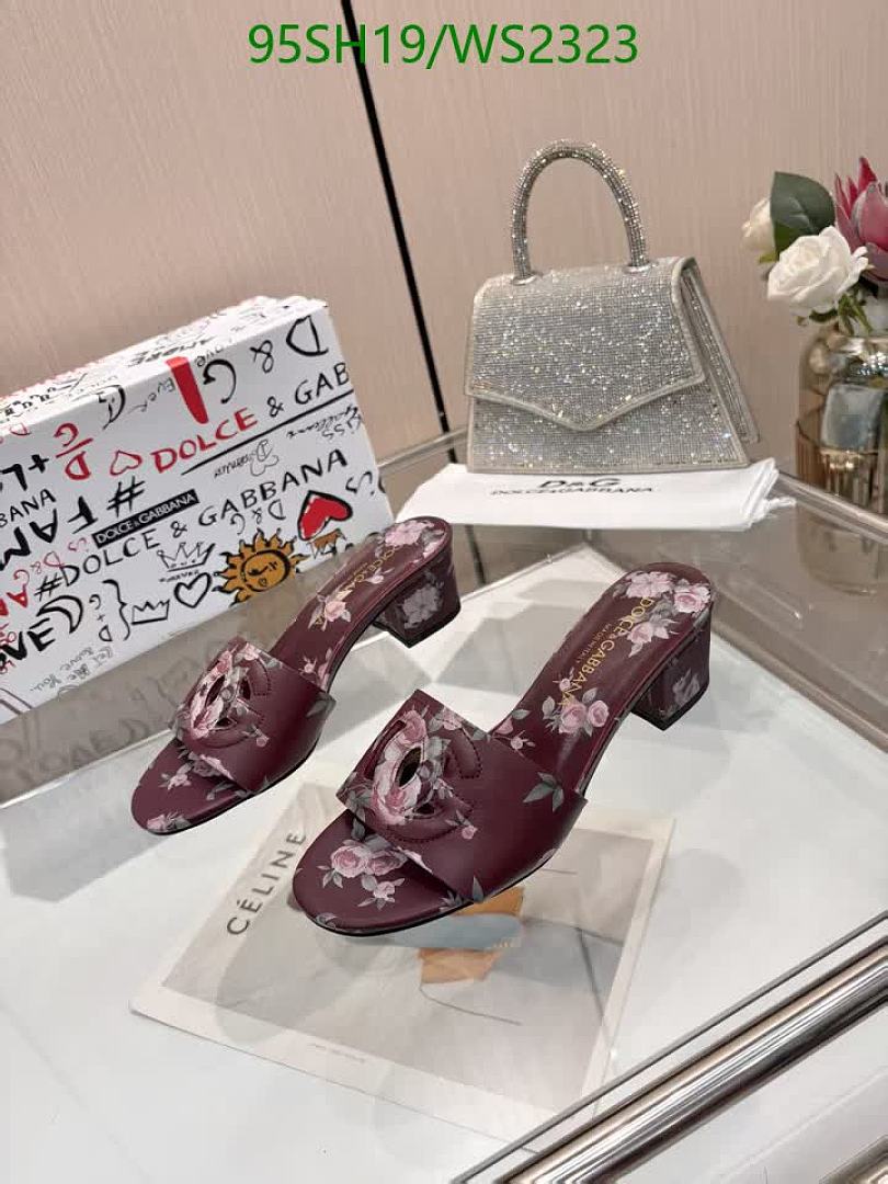 D&G-Women Shoes Code: WS2323 $: 95USD