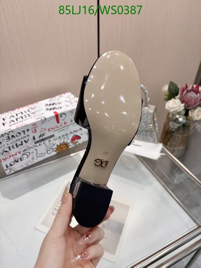 D&G-Women Shoes Code: WS0387 $: 85USD