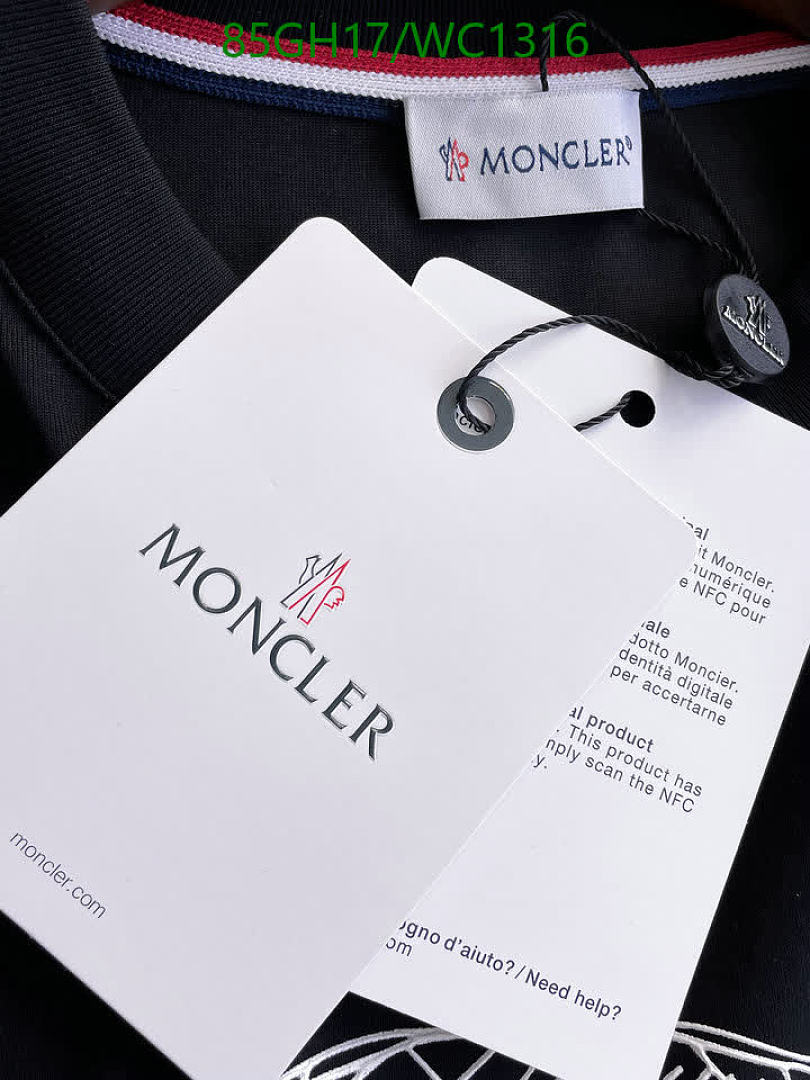 Moncler-Clothing Code: WC1316 $: 85USD