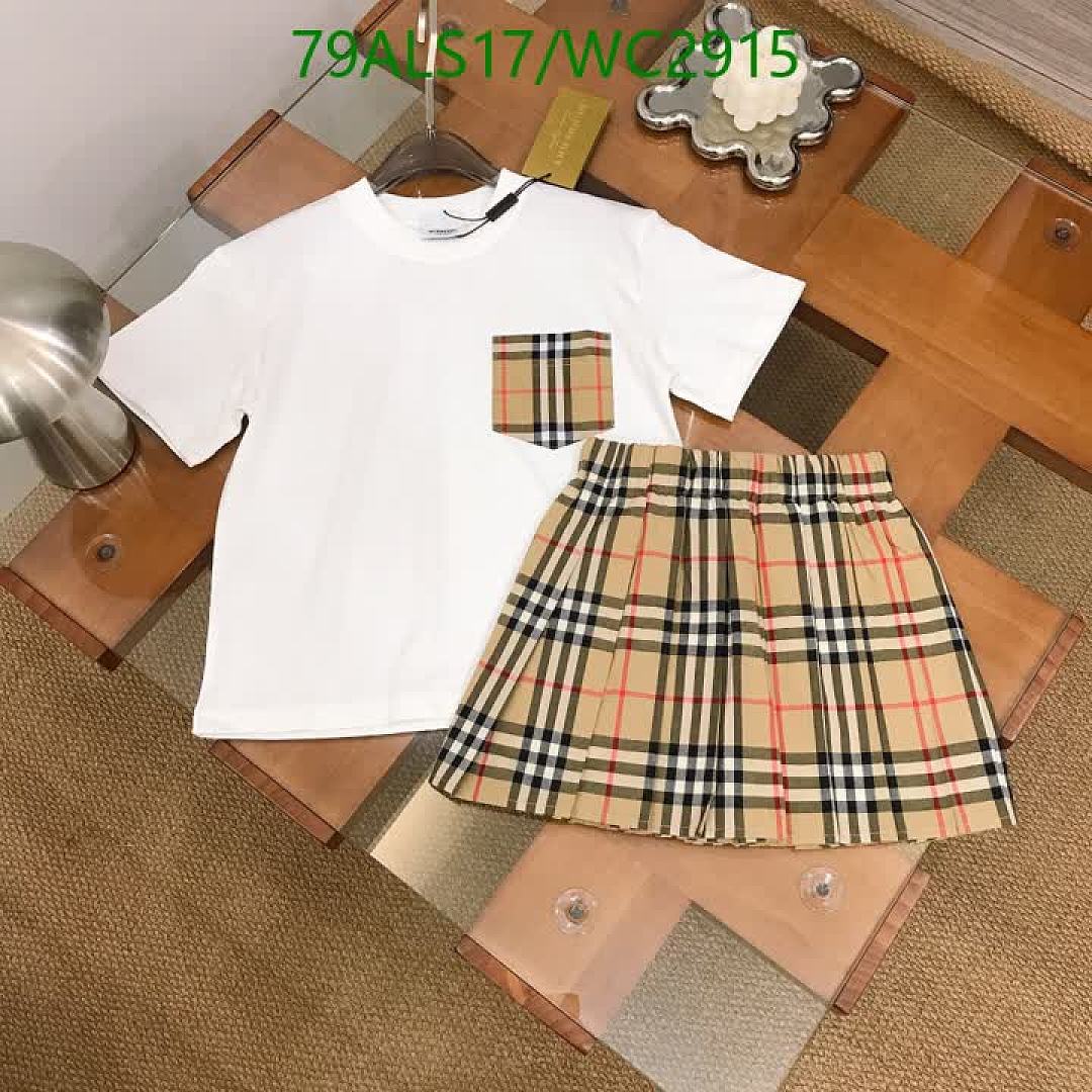 Burberry-Kids Clothing Code: WC2915 $: 79USD