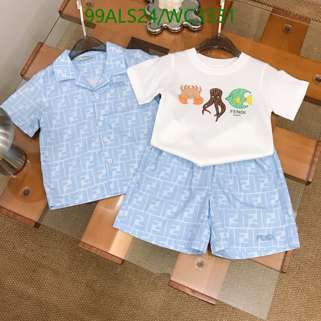 Fendi-Kids clothing Code: WC3331 $: 99USD