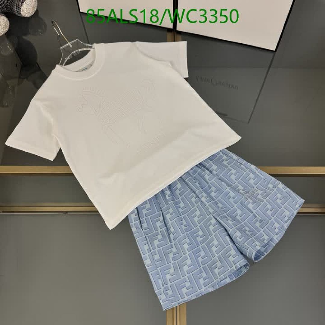 Fendi-Kids clothing Code: WC3350 $: 85USD