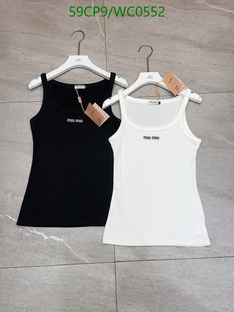 Miu Miu-Clothing Code: WC0552 $: 59USD