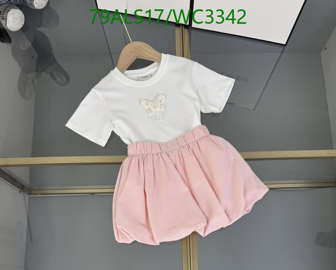 Fendi-Kids clothing Code: WC3342 $: 79USD