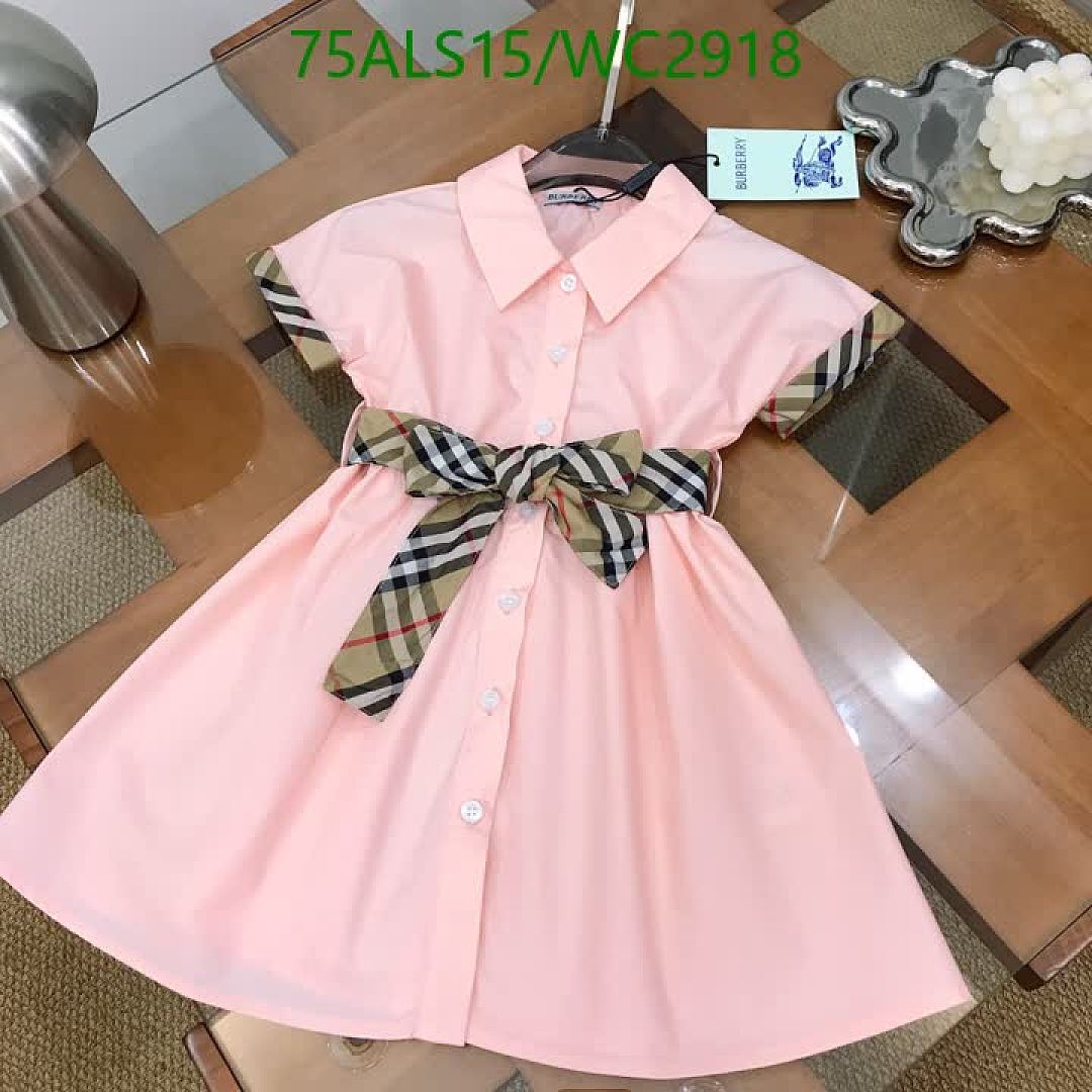 Burberry-Kids Clothing Code: WC2918 $: 75USD