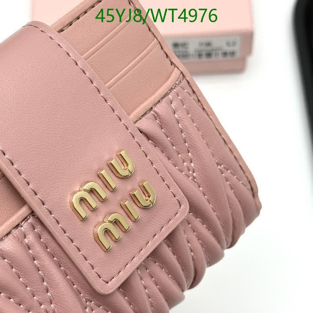 Miu Miu-Wallet-4A Quality Code: WT4976 $: 45USD