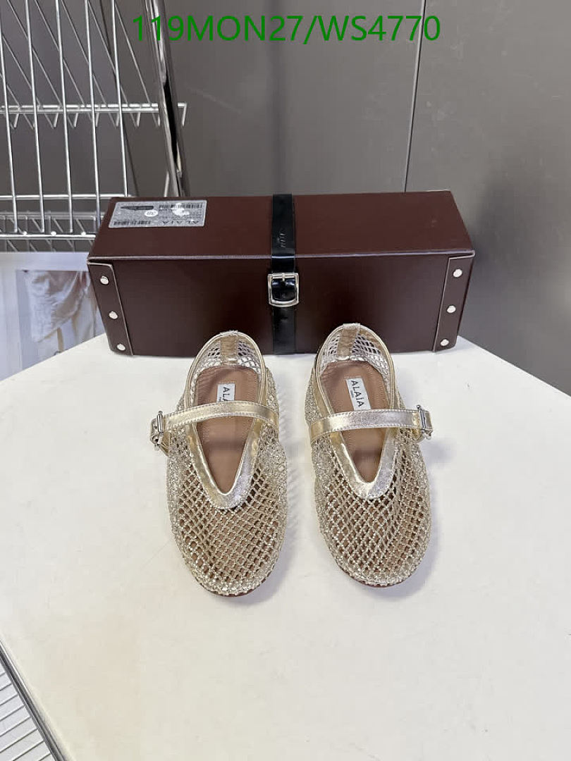 Alaia-Women Shoes Code: WS4770 $: 119USD