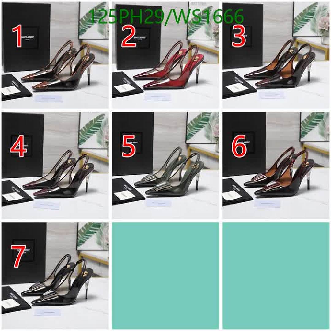 YSL-Women Shoes Code: WS1666 $: 125USD