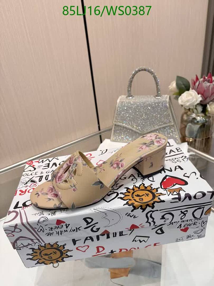 D&G-Women Shoes Code: WS0387 $: 85USD