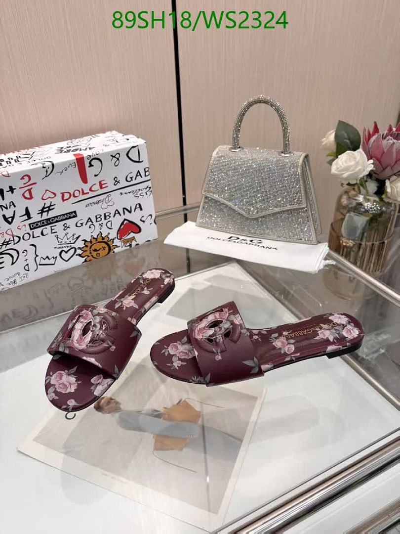 D&G-Women Shoes Code: WS2324 $: 89USD