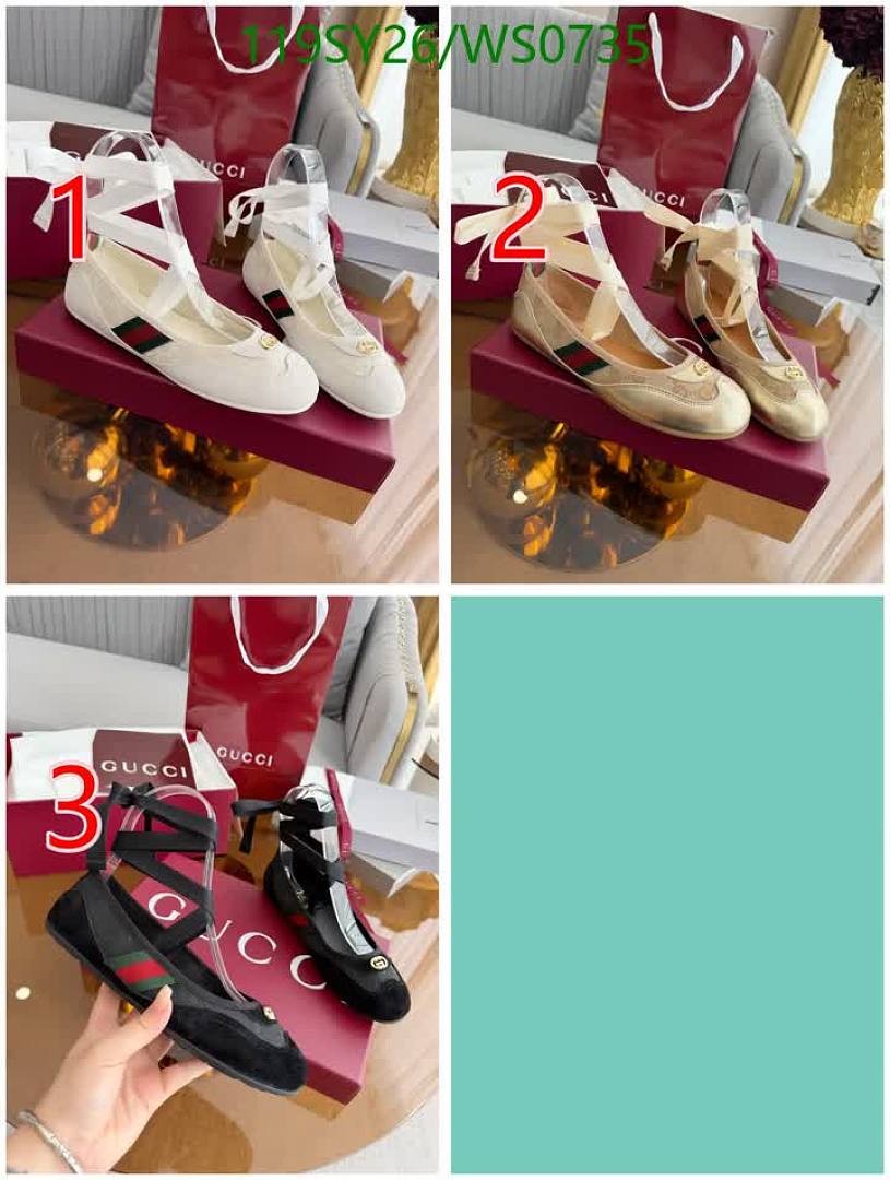 Gucci-Women Shoes Code: WS0735 $: 119USD