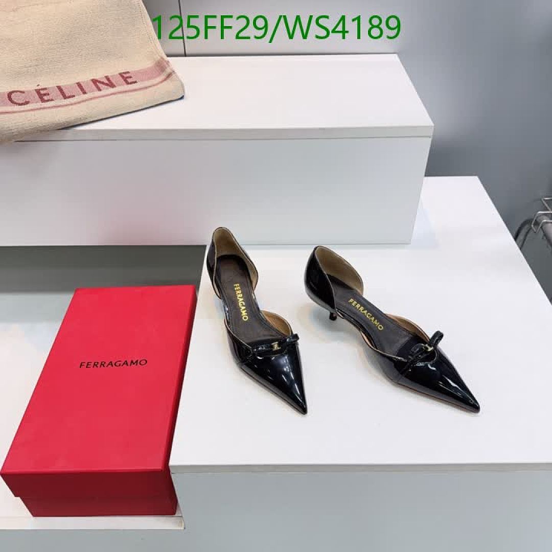 Ferragamo-Women Shoes Code: WS4189 $: 125USD