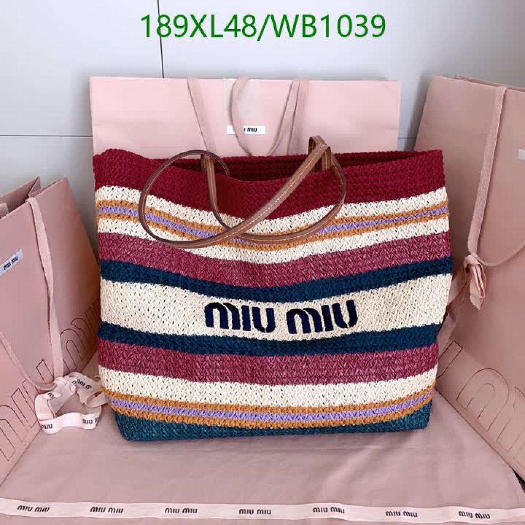 Miu Miu-Bag-Mirror Quality Code: WB1039 $: 189USD