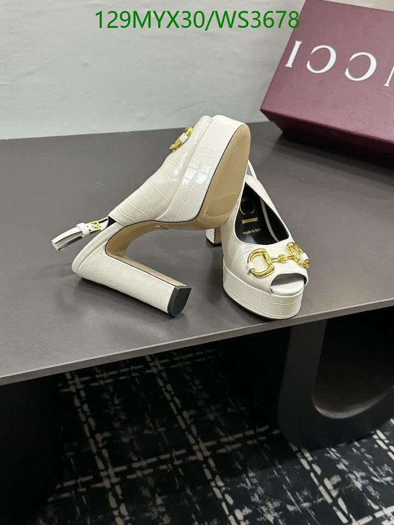 Gucci-Women Shoes Code: WS3678 $: 129USD