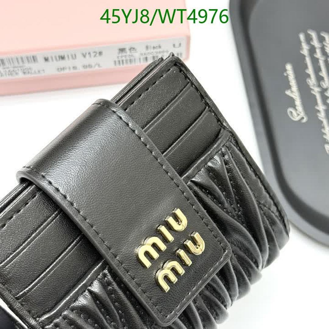 Miu Miu-Wallet-4A Quality Code: WT4976 $: 45USD