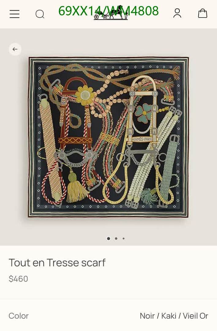 Hermes-Scarf Code: WM4808 $: 69USD