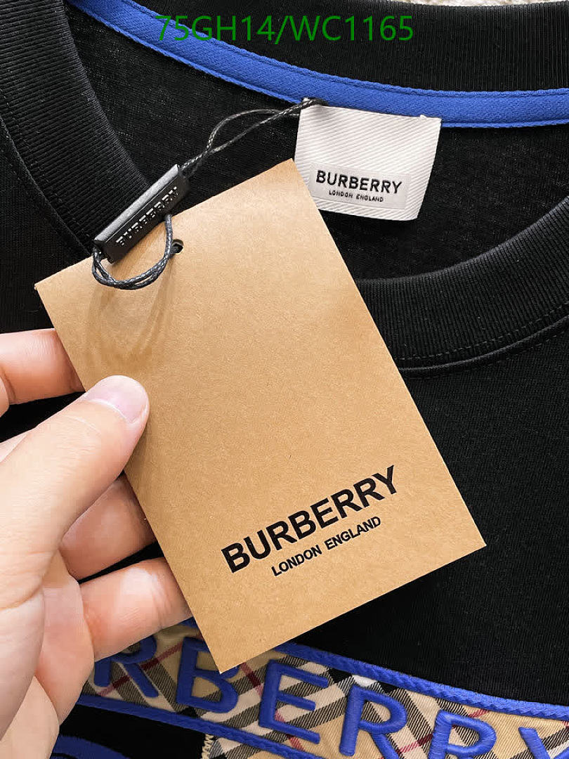 Burberry-Clothing Code: WC1165 $: 75USD