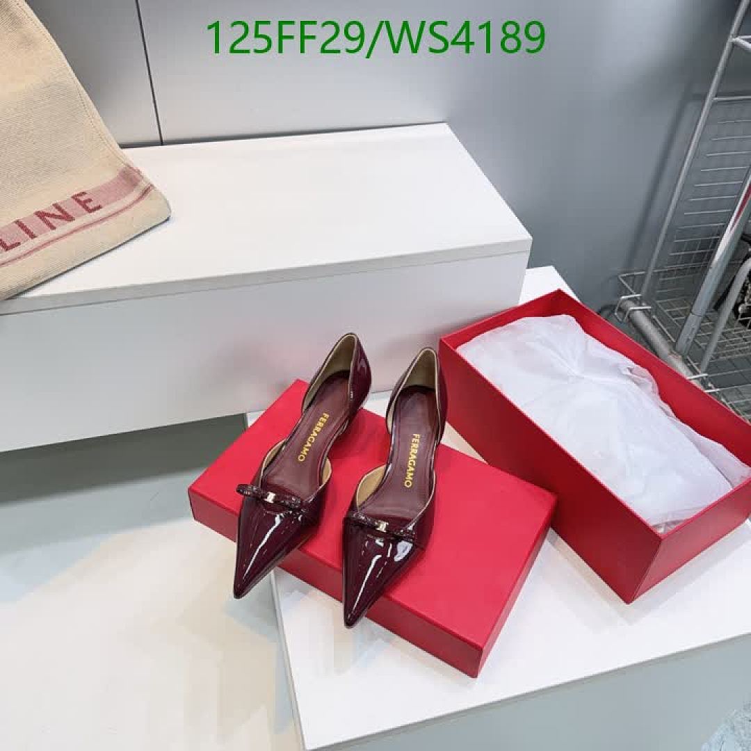 Ferragamo-Women Shoes Code: WS4189 $: 125USD