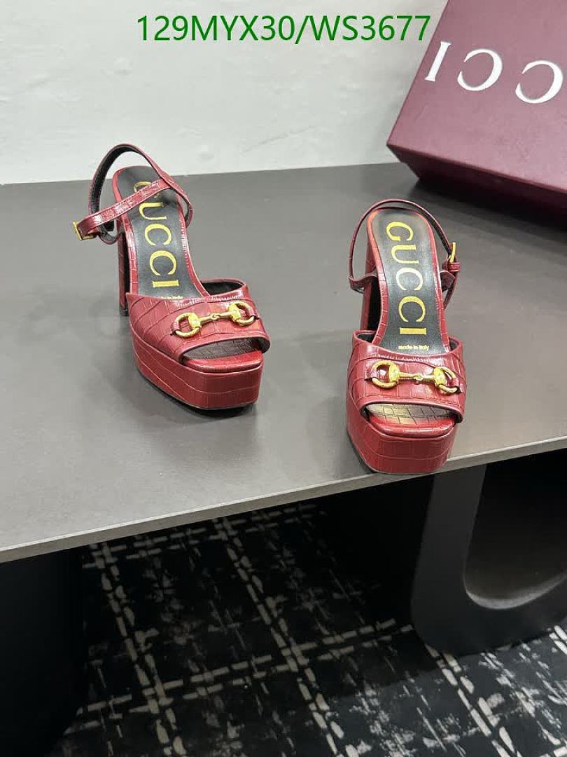Gucci-Women Shoes Code: WS3677 $: 129USD