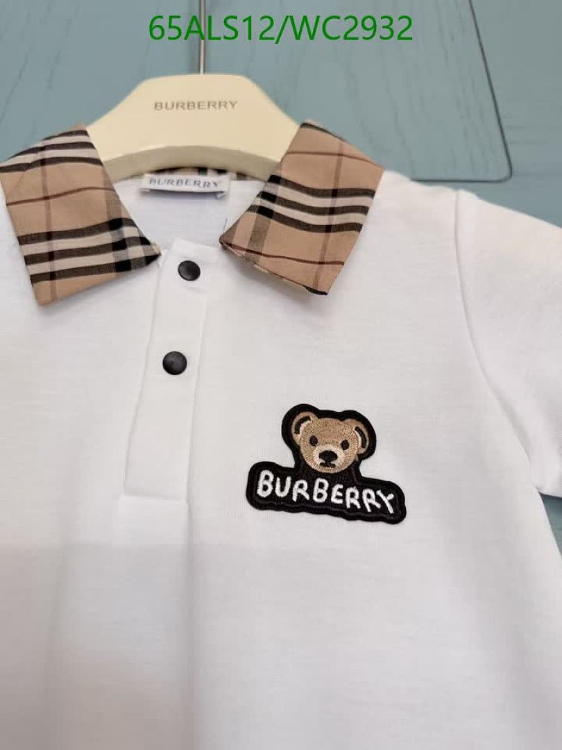 Burberry-Kids Clothing Code: WC2932 $: 65USD